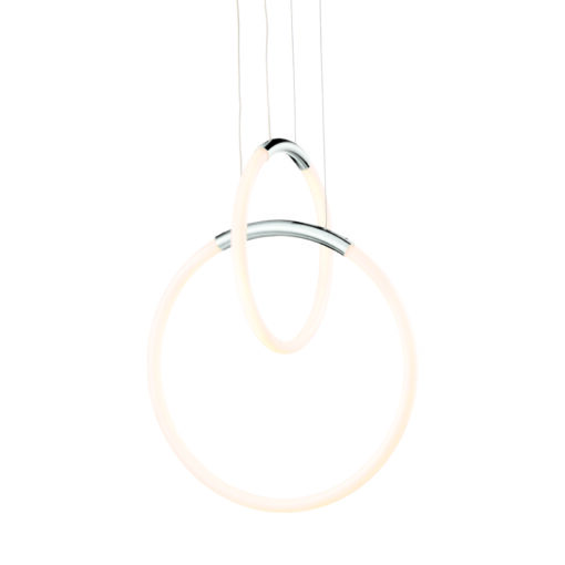 ΚΡΕΜΑΣΤΟ Φ/Σ LED 24W 3000K 1680LM VENUS ΧΡΩΜΙΟ ΜΕΤ/ΚΟ IP20 40X30XH164CM ACA – ZM31LEDP40CH