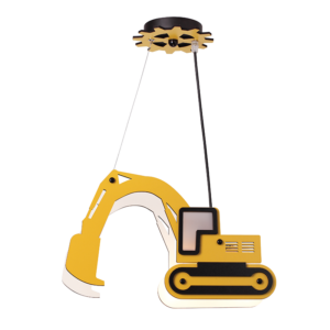 ACA DECOR   κρεμαστό παιδικό φωτιστικό 1xE14 σε κίτρινο χρώμα – ZM511P40Y