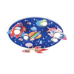 ΟΡΟΦΗΣ ΦΩΤΙΣΤΙΚΟ LED 18W 3000K 1440LM ΔΙΑΣΤΗΜΑ MDF D50XH11CM NASA ACA DECOR – ZM53LEDC50