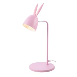 ΕΠΙΤΡΑΠΕΖΙΟ ΦΩΤΙΣΤΙΚΟ 1ΧΕ27 ΡΟΖ ΜΕΤΑΛΛΙΚΟ BUNNY ACA DECOR  – ZM71T56P