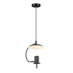 ACA DECOR   κρεμαστό φωτιστικό 1xGU10 σε μαύρο χρώμα – ZM931P25B