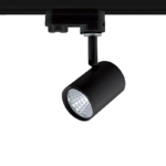 LED Φωτιστικό Ράγας 4 Καλωδίων Μαύρο 7W ACA 24° 500lm Θερμό 3000K ACA  – ZUNO730B4