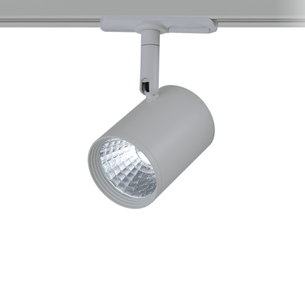 LED Φωτιστικό Ράγας 2 Καλωδίων Γκρι 7W ACA 24° 500lm Θερμό 3000K ACA – ZUNO730G2