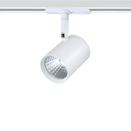 LED Φωτιστικό Ράγας 2 Καλωδίων Λευκό 7W ACA 24° 500lm Θερμό 3000K ACA – ZUNO730W2