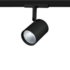 LED Φωτιστικό Ράγας 2 Καλωδίων Μαύρο 7W ACA 24°  540lm Φυσικό 4000K ACA – ZUNO740B2