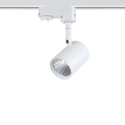 LED Φωτιστικό Ράγας Τριφασικό 4 Καλωδίων Λευκό 7W ACA 24° 540lm Φυσικό 4000K ACA – ZUNO740W4