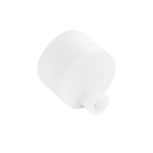 GloboStar® CON-NEONIO 90779 Τάπα Σιλικόνης Σύνδεσης & Τερματική για την NEONIO Digital Neon Flex LED 14.4W/m 12VDC με Π2 x Υ2cm – Διάφανη – Μ2.3 x Π2.2 x Υ2.2cm