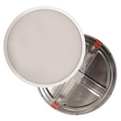 LED PANEL ΧΩΝΕΥΤΟ SLIM  20W ΜΕ ΡΥΘΜΙΖΟΜΕΝΗ ΕΓΚΟΠΗ Φ50-210mm 6500K ΛΕΥΚΟ PLUS EUROLAMP 145-68420