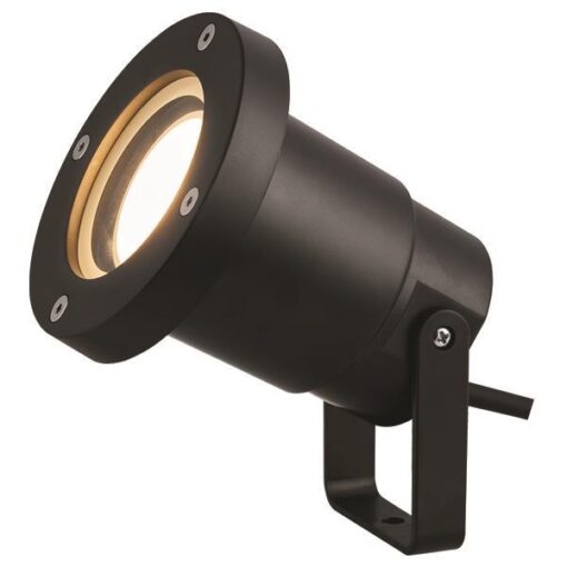 ΣΠOT ΚΗΠΟΥ ΠΛΑΣΤΙΚΟ GU10 IP65 230V Φ95X100 ΜΑΥΡΟ EUROLAMP 145-82024