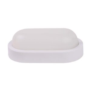 ΦΩΤΙΣΤΙΚΟ ΤΟΙΧΟΥ ΟΒΑΛ LED 8W 160x90x51 4000K IP54 ΛΕΥΚΟ PLUS EUROLAMP 145-20010