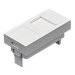 ΠΛΗΚΤΡΟ ΜΟΝΟ ΤΗΛΕΦΩΝΟΥ/DATA 22,5Χ45 EUROLAMP – 160-16003