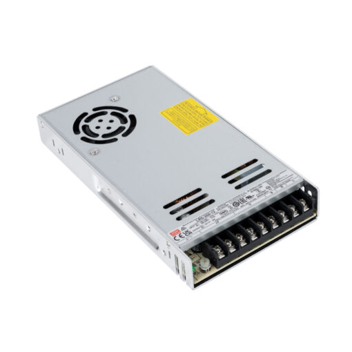 GloboStar® LRS-350-12 90784 MEANWELL Ρυθμιζόμενο Μεταλλικό Τροφοδοτικό PELV για Προϊόντα LED 350W 29A – AC 220-240V σε DC 12V – Ρυθμιζόμενο από 10.2VDC έως 13.8VDC – IP20 Μ21.5 x Π11.5 x Υ3cm – 3 Χρόνια Εγγύηση