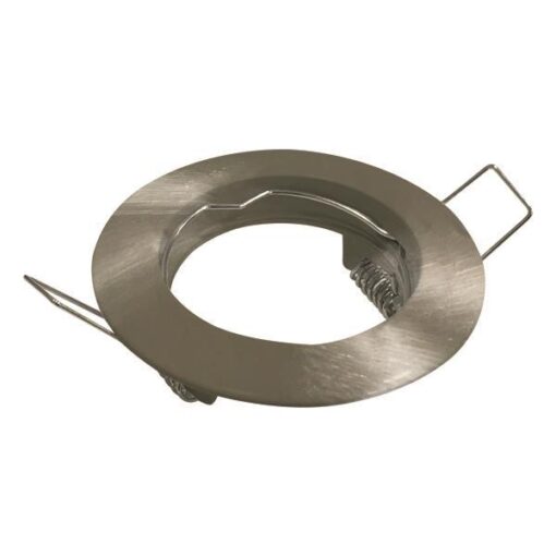 ΣΠΟΤ ΧΩΝΕΥΤΟ ΣΤΑΘΕΡΟ ΑΛΟΥΜΙΝΙΟΥ GU10 ΝΙΚΕΛ ΣΑΤΙΝΕ EUROLAMP 147-55613