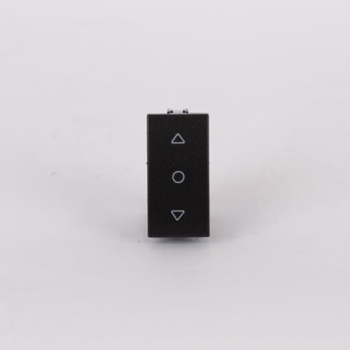ΔΙΑΚΟΠΤΗΣ 1 MODULES ΡΟΛΛΩΝ ΜΑΥΡΟ EUROLAMP – 152-20114