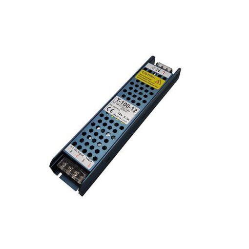 ΤΡΟΦΟΔΟΤΙΚΟ ΜΕΤΑΛΛΙΚΟ SLIM 12V DC DIMMING (1-10V) 100W IP20 EUROLAMP – 145-71081