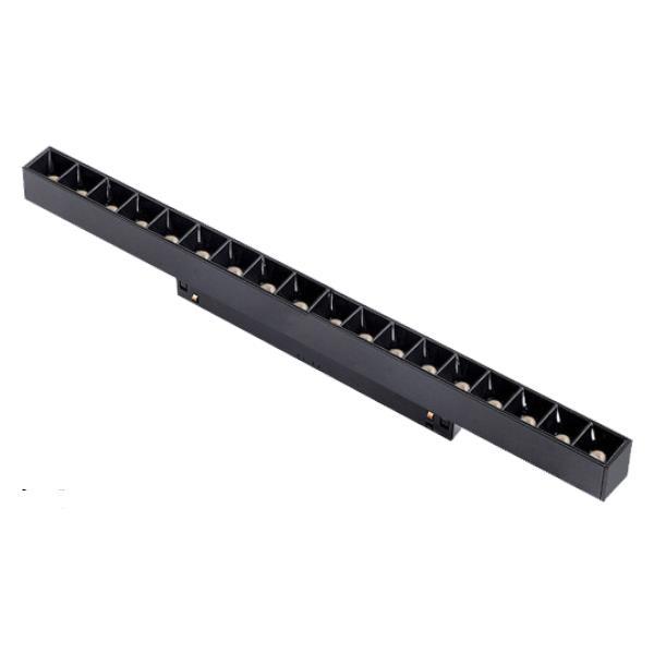 ΣΠΟΤ ΓΡΑΜΜΙΚΟ ΜΑΓΝΗΤΙΚΗΣ ΡΑΓΑΣ LED 18W 24° 4000Κ CX20-TJ03 ΜΑΥΡΟ EUROLAMP – 145-59952