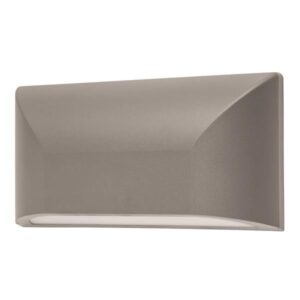 ΑΠΛΙΚΑ ΤΟΙΧΟΥ LED SLIM 6W IP65 220-240V 220X51X113mm ΓΚΡΙ PRO EUROLAMP 145-52052