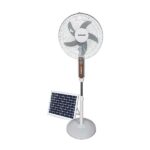 ΑΝΕΜΙΣΤΗΡΑΣ ΟΡΘΟΣΤΑΤΗΣ ΛΕΥΚΟΣ Φ45 15W ΕΠΑΝΑΦΟΡΤΙΖΟΜΕΝΟΣ ΜΕ ΗΛΙΑΚΟ ΠΑΝΕΛ EUROLAMP – 300-20017