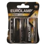ΜΠΑΤΑΡΙΑ EXTREME D (LR20) 2τμχ 1,5V EUROLAMP 147-24123