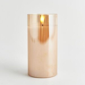 ΚΕΡΙ ΜΠΑΤΑΡΙΑΣ, ΜΕ ΓΥΑΛΙ, ΜΕΛΙ, ΜΕ ΧΡΟΝΟΔΙΑΚΟΠΤΗ, 7,5x15cm EUROLAMP – 147-15127