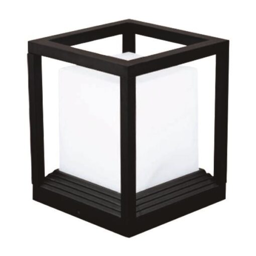 ΦΩΤΙΣΤΙΚΟ ΑΛΟΥΜΙΝΙΟΥ Ε27 150x150x190 IP65 ΜΑΥΡΟ EUROLAMP – 145-20632