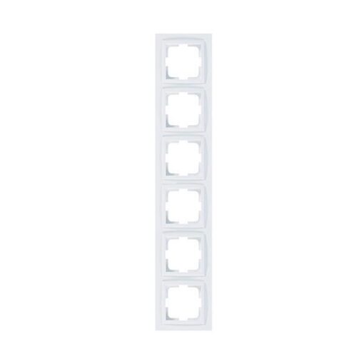 ΠΛΑΙΣΙΟ 6 ΘΕΣΕΩΝ ΛΕΥΚΟ EUROLAMP – 152-10185