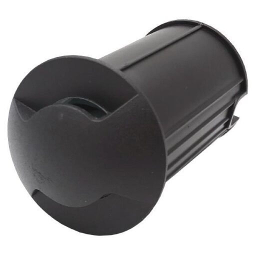 ΦΩΤΙΣΤΙΚΟ ΔΑΠΕΔΟΥ ΕΞΩΤΕΡΙΚΟ 2F LED 3W IP65 85-265V Φ62mm ΜΑΥΡΟ PRO EUROLAMP – 145-52552