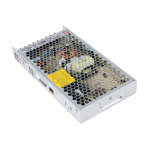 GloboStar® LRS-200-24 90783 MEANWELL Ρυθμιζόμενο Μεταλλικό Τροφοδοτικό PELV για Προϊόντα LED 200W 8.8A – AC 220-240V σε DC 24V – Ρυθμιζόμενο από 21.6VDC έως 28.8VDC – IP20 Μ21.5 x Π11.5 x Υ3cm – 3 Years Warranty
