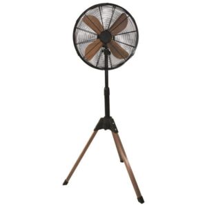 ΑΝΕΜΙΣΤΗΡΑΣ ΜΕ ΤΡΙΠΟΔΑ ΜΑΥΡΟ-ΧΑΛΚΙΝΟ 4 ΦΤΕΡΩΤΕΣ Φ40 60W EUROLAMP – 300-22000