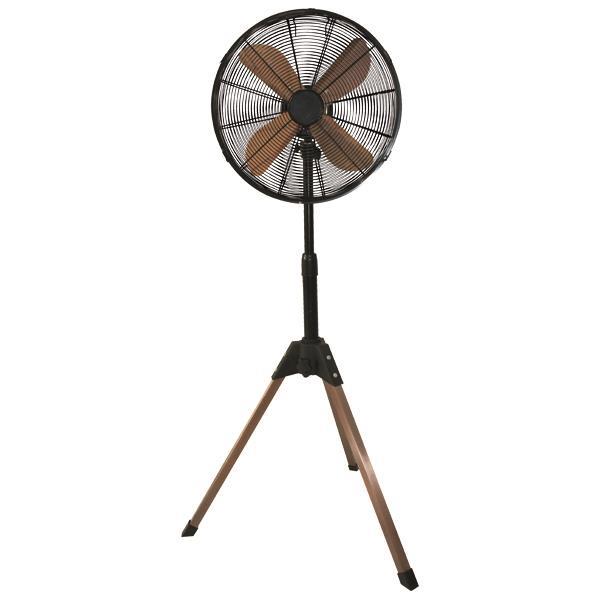 ΑΝΕΜΙΣΤΗΡΑΣ ΜΕ ΤΡΙΠΟΔΑ ΜΑΥΡΟ-ΧΑΛΚΙΝΟ 4 ΦΤΕΡΩΤΕΣ Φ40 60W EUROLAMP – 300-22000