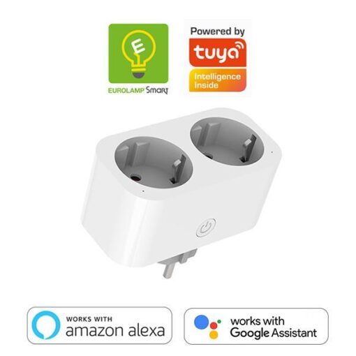ΕΞΥΠΝΟΣ ΑΝΤΑΠΤΟΡΑΣ ΔΥΟ ΣΟΥΚΟ ΚΑΘΕΤΟΣ ΜΕ ΜΕΤΡΗΤΗ 220-240V 16A EUROLAMP – 147-77917