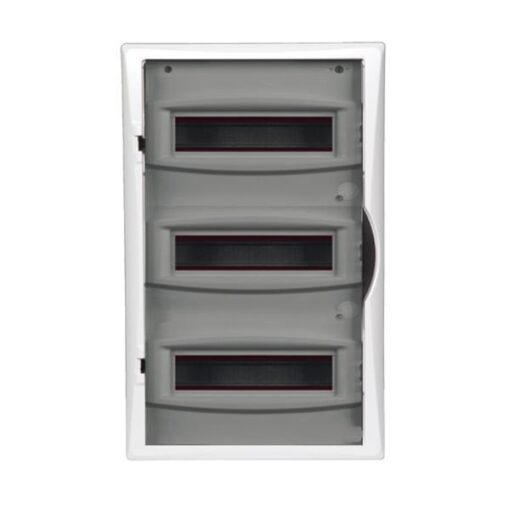ΠΙΝΑΚΑΣ ΧΩΝΕΥΤΟΣ ΠΛΑΣΤΙΚΟΣ ECONOMIC 3Χ12 IP 40 (PE+N) EUROLAMP – 151-25034