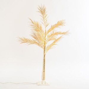 ΧΡΥΣΟ ΔΕΝΤΡΟ ΦΤΕΡΗ 1,2m, ΜΕΤΑΣΧΗΜΑΤΙΣΤΗΣ, 80 ΘΕΡΜΑ ΛΕΥΚΑ MINI LED, ΠΡΟΕΚΤΑΣΗ ΠΑΡΟΧΗΣ 3m, IP44 EUROLAMP – 600-30579