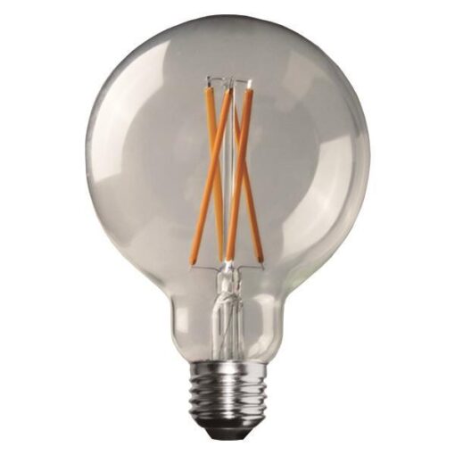 ΛΑΜΠΑ LED ΓΛΟΜΠΟΣ G125 CROSSED FILAMENT 11W Ε27 3000K 220-240V DIMMABLECLEAR EUROLAMP 147-78472