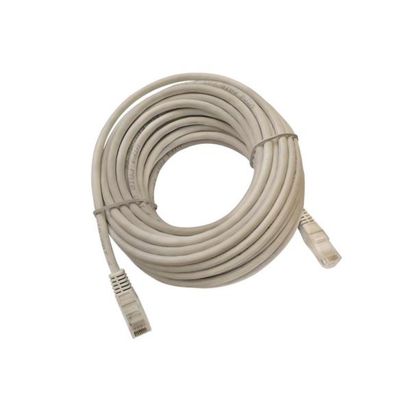 ΚΑΛΩΔΙΟ PATCH CORD UTP CAT-6e 26AWG GREY 10m EUROLAMP 147-10175