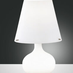 Επιτραπέζιο Φωτιστικό   Fabas Luce Ade 1X G9 & 1X E14 Λευκό     – 2533-34-102