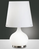 Επιτραπέζιο Φωτιστικό   Fabas Luce Ade 1X E14 &  1X E27 Λευκό     – 2533-35-102
