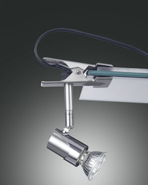 Σποτ  Fabas Luce Alice GU10 Νίκελ Σατινέ Με Διακόπτη    – 2554-27-178