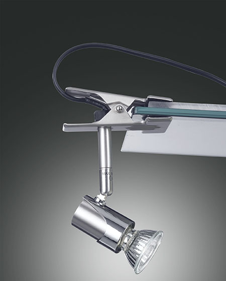 Σποτ  Fabas Luce Alice GU10 Νίκελ Σατινέ Με Διακόπτη    – 2554-27-178