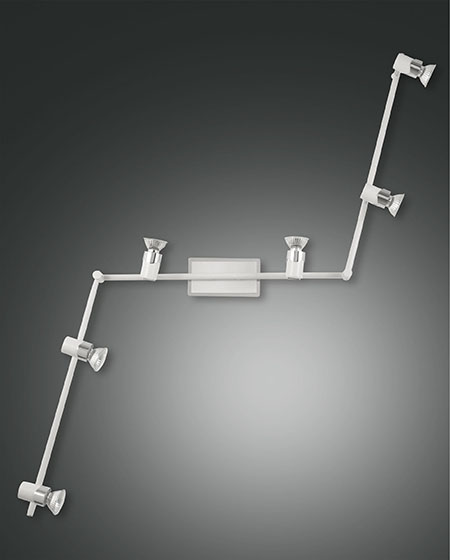 Σποτ  Fabas Luce Alice 6X GU10 Λευκό     – 2554-86-102