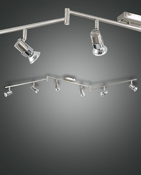 Σποτ  Fabas Luce Alice 6X GU10 Νίκελ Σατινέ     – 2554-86-178