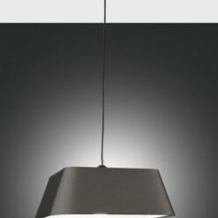 Κρεμαστό Φωτιστικό   Fabas Luce Allegra E27 Μαύρο     – 3561-45-101