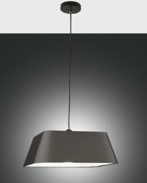 Κρεμαστό Φωτιστικό   Fabas Luce Allegra E27 Μαύρο     – 3561-45-101