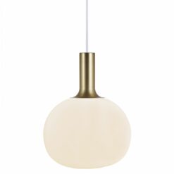 Nordlux Alton 25 Κρεμαστό Λευκό E27  Γυάλινο/Μεταλλικό –  47313001