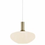 Nordlux Alton 35 Κρεμαστό Λευκό E27  Γυάλινο/Μεταλλικό –  48973001