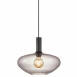 Nordlux Alton 35 Κρεμαστό Μαύρο E27  Γυάλινο/Μεταλλικό –  48973047
