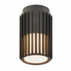 Nordlux Aludra Φωτιστικό Οροφής Μαύρο IP54 E27  Αλουμίνιο/Πλαστικό –  2118006003