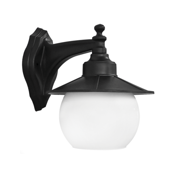 Φωτιστικό επιτοίχιο AP-14AN  Μαύρο  Heronia – 07-1315