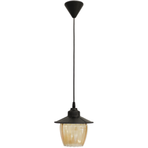 Φωτιστικό  Κρεμαστό  AP-98Κ  Μαύρο  Heronia – 11-0228