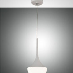 Κρεμαστό Φωτιστικό   Fabas Luce Apollo E27 Λευκό     – 3623-41-102
